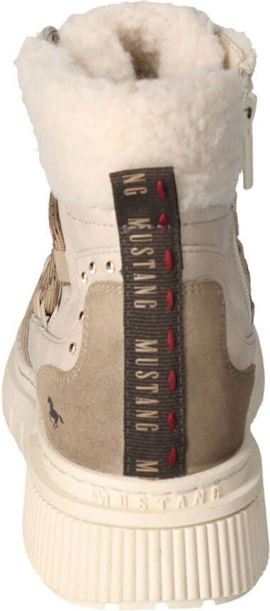 Mustang Shoes Winterlaarzen veterschoenen snowboots met praktische binnenrits