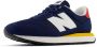 New Balance 237 Running Sneakers blauw Suede - Thumbnail 14