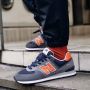 New Balance Classic 574 Heren Sneakers Sport Casual schoenen Grijs ML574EAF - Thumbnail 13