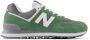 New Balance 574 Unisex Sneakers Groen - Thumbnail 10