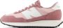 New Balance 237 Running Sneakers roze Suede - Thumbnail 17