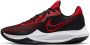 Nike precision 6 basketbalschoenen zwart rood heren - Thumbnail 3