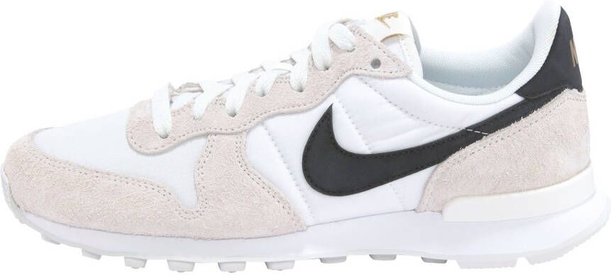 Nike internationalist zwart goud best sale