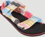 O'Neill Wrap Sandals Women Ditsy Yellow With Red 37 Yellow With Red 100% Polyester - Thumbnail 3