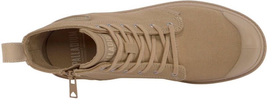 Palladium Veterlaarsjes PALLABASE twill Veterschoenen van canvas met rits