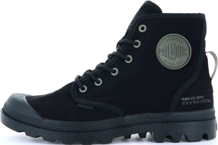 Palladium Hoge veterschoenen PAMPA HI HTG SUPPLY van textiel