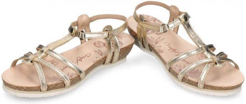 teller afbreken natuurlijk Panama Jack sandalen Dori Shine in trendy metallic-look - Schoenen.nl