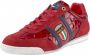 Pantofola d'Oro Fortezza Sneakers Heren Leren Veterschoenen Rood - Thumbnail 3