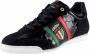 Pantofola d'Oro Fortezza Sneakers Heren Leren Veterschoenen Zwart - Thumbnail 4