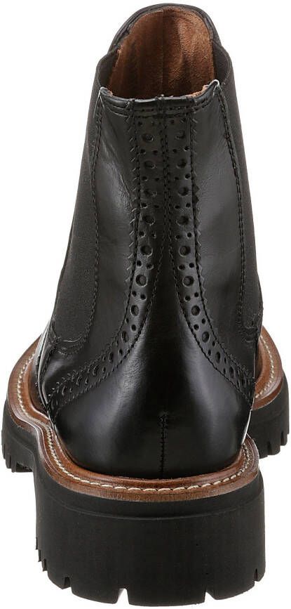 Paul Green Chelsea-boots met stretchinzet