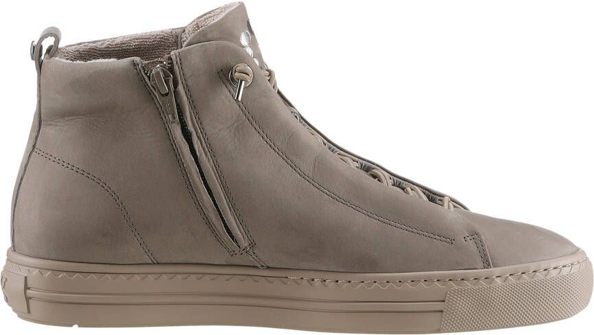 Paul Green Sneakers high top sneaker instaplaarzen met binnenrits