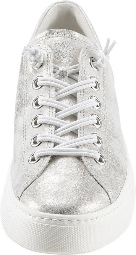 Paul Green Sneakers in een metallic look