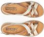 Pikolinos Beige Casual Leren Dames Sandalen Beige Dames - Thumbnail 21