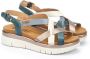 Pikolinos Comfortabele 'Palma' Sandalen Blue Dames - Thumbnail 15