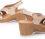 Pikolinos Comfortabele Arenales Sleehak Sandalen Beige Dames - Thumbnail 13