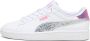 PUMA Smash 3 0 L Star Glow Jr Meisjes Sneakers Wit Multicolour - Thumbnail 3