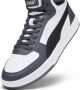 PUMA Caven 2 0 Mid Unisex Sneakers Wit Zwart - Thumbnail 8