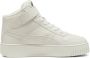 Puma Carina Street Mid hoge dames sneakers beige - Thumbnail 7