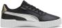 PUMA Carina 2.0 Metallic Shine Dames Sneakers Black- Silver- Gold - Thumbnail 11