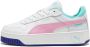 Puma Carina Street sneakers wit roze mintgroen Meisjes Leer Meerkleurig 35.5 - Thumbnail 16