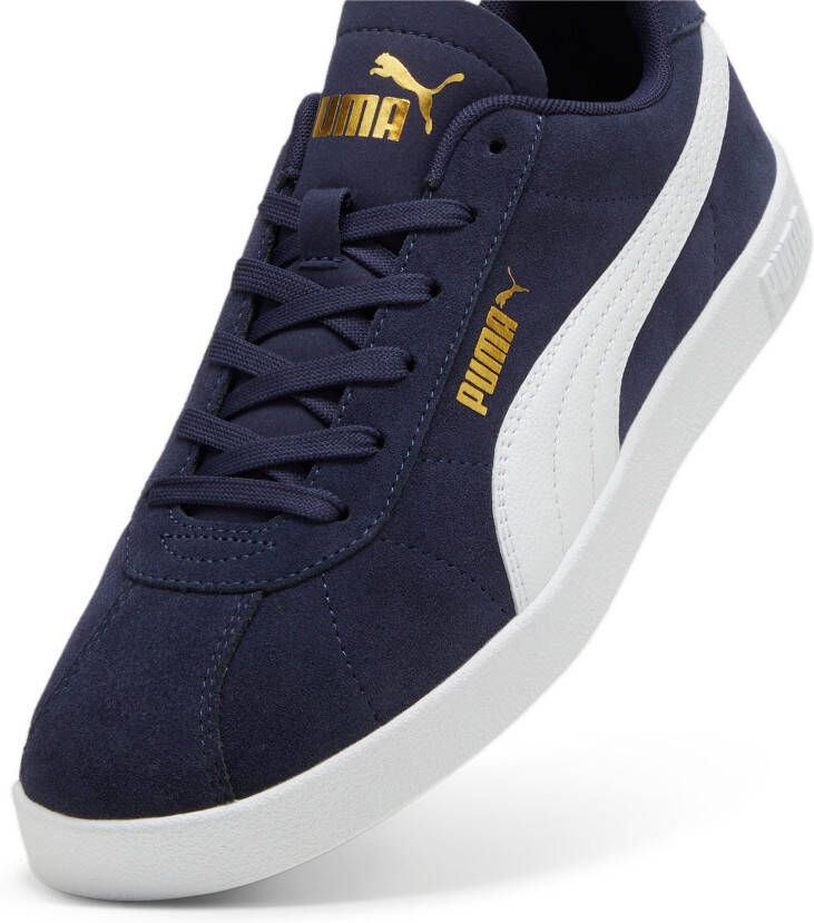 PUMA Club II Unisex Sneakers Navy- White- Gold - Foto 4