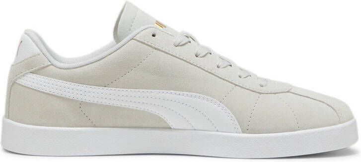 PUMA Club II Unisex Sneakers Glacial Gray- White- Gold - Foto 3