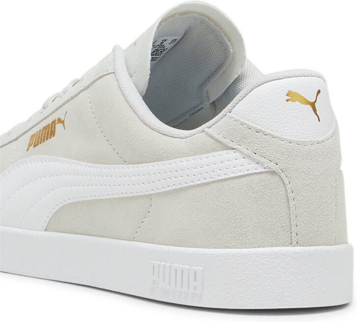 PUMA Club II Unisex Sneakers Glacial Gray- White- Gold - Foto 5