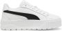 PUMA Karmen II L Dames Sneakers White- Black- Silver - Thumbnail 5