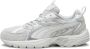 PUMA Milenio Tech Suede Unisex Sneakers Cool Light Gray-Feather Gray- White - Thumbnail 8