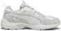 PUMA Milenio Tech Suede Unisex Sneakers Cool Light Gray-Feather Gray- White - Thumbnail 9