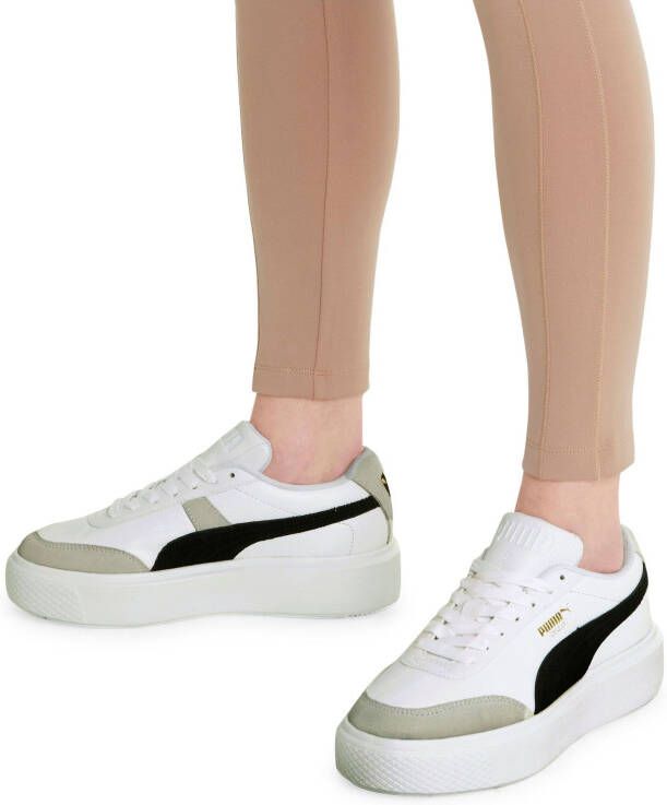 PUMA Sneakers Oslo Maja Archive Wn´s in een trendy materialenmix