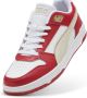 PUMA RBD Game Low Unisex Sneakers White-Club Red-Alpine Snow - Thumbnail 12