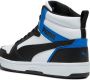 Puma Rebound v6 sneakers zwart wit kobaltblauw - Thumbnail 11