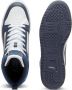 Puma Rebound v6 sneakers wit zwart kobaltblauw - Thumbnail 12