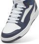 Puma Rebound v6 sneakers wit zwart kobaltblauw - Thumbnail 13