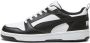 PUMA Rebound v6 Low Unisex Sneakers White- Black- White - Thumbnail 8