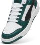 Puma Lage Sneakers Zwart-Donker Mirte Green - Thumbnail 6