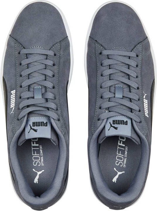 Puma Leren sneakers met labeldetails model 'Smash 3.0' - Foto 8