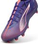 Puma Ultra 5 Match voetbalschoenen kobaltblau wit koraalrood - Thumbnail 9