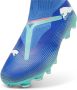 Puma Future 7 Match senior voetbalschoenen kobaltblauw wit mintgroen - Thumbnail 9