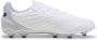 Puma King Match senior voetbalschoenen wit kobaltblauw lichtgrijs - Thumbnail 12