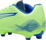 Puma Ultra 5 Play senior voetbalschoenen geel wit blauw - Thumbnail 10