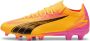 PUMA Ultra Match Gras Kunstgras Voetbalschoenen (MG) Oranje Zwart Roze - Thumbnail 10