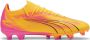 PUMA Ultra Match Gras Kunstgras Voetbalschoenen (MG) Oranje Zwart Roze - Thumbnail 11