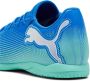 Puma Future 7 Play senior zaalvoetbalschoenen kobaltblauw mintgroen wit - Thumbnail 7