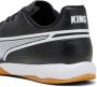 Puma King Match Senior zaalvoetbalschoenen zwart wit - Thumbnail 3