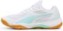 PUMA Solarflash III W+ Unisex Sportschoenen White-Electric Peppermint - Thumbnail 2