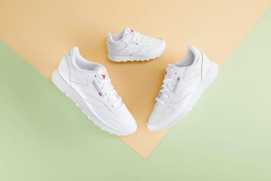 REEBOK CLASSICS Leather Sneakers Kinderen Ftwr White Ftwr White Ftwr White - Foto 14