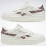 Reebok Classics Club C Double GEO sneakers ecru taupe zwart - Thumbnail 7