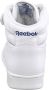 Reebok Classics Ex-O-Fit Hi Heren Sneakers Sportschoenen Schoenen Leer Wit - Thumbnail 7